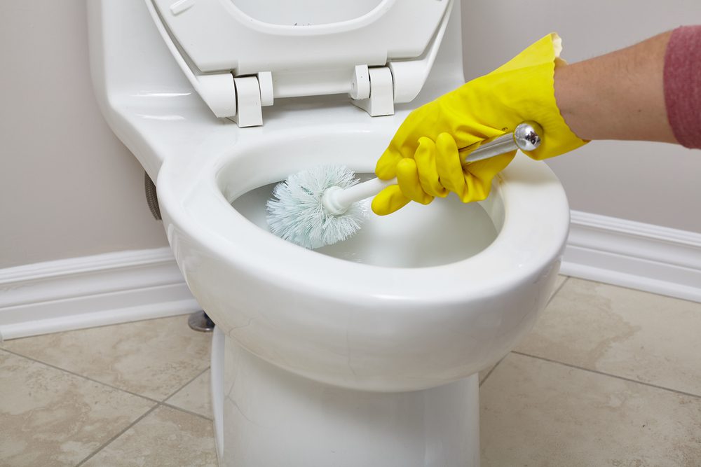 cleaning having guests